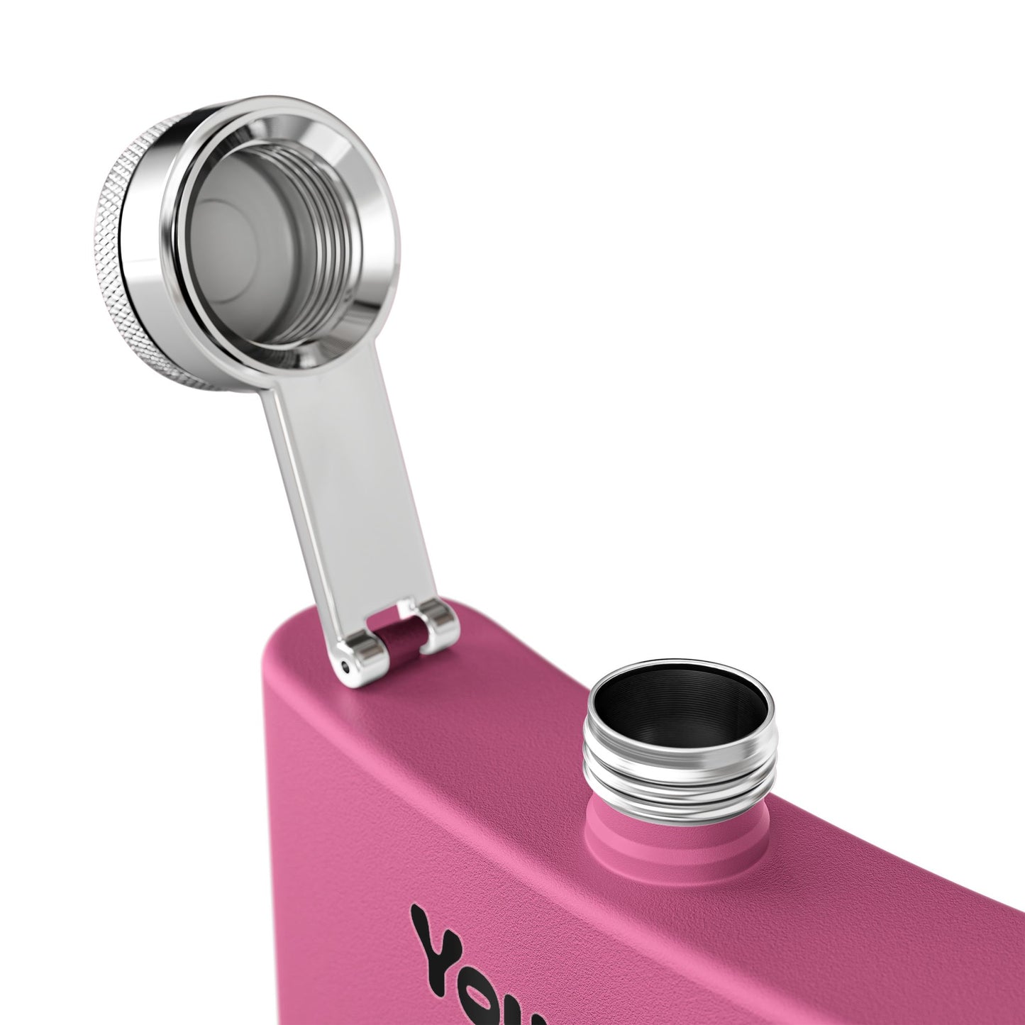 6oz Stainless Flask — "You Are Not in My Venn Diagram" Funny Geek Hipster Gift