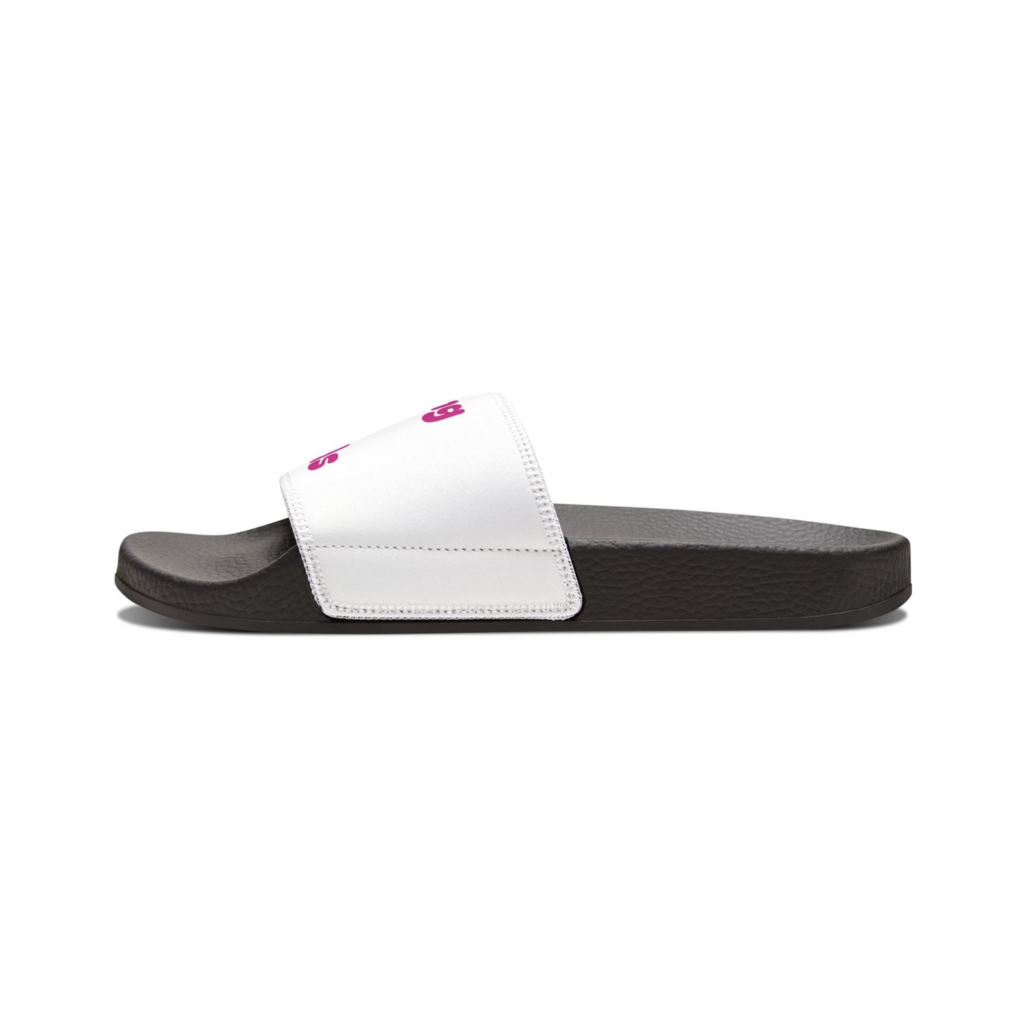 Making The Rounds Pink Men's Removable-Strap Sandals