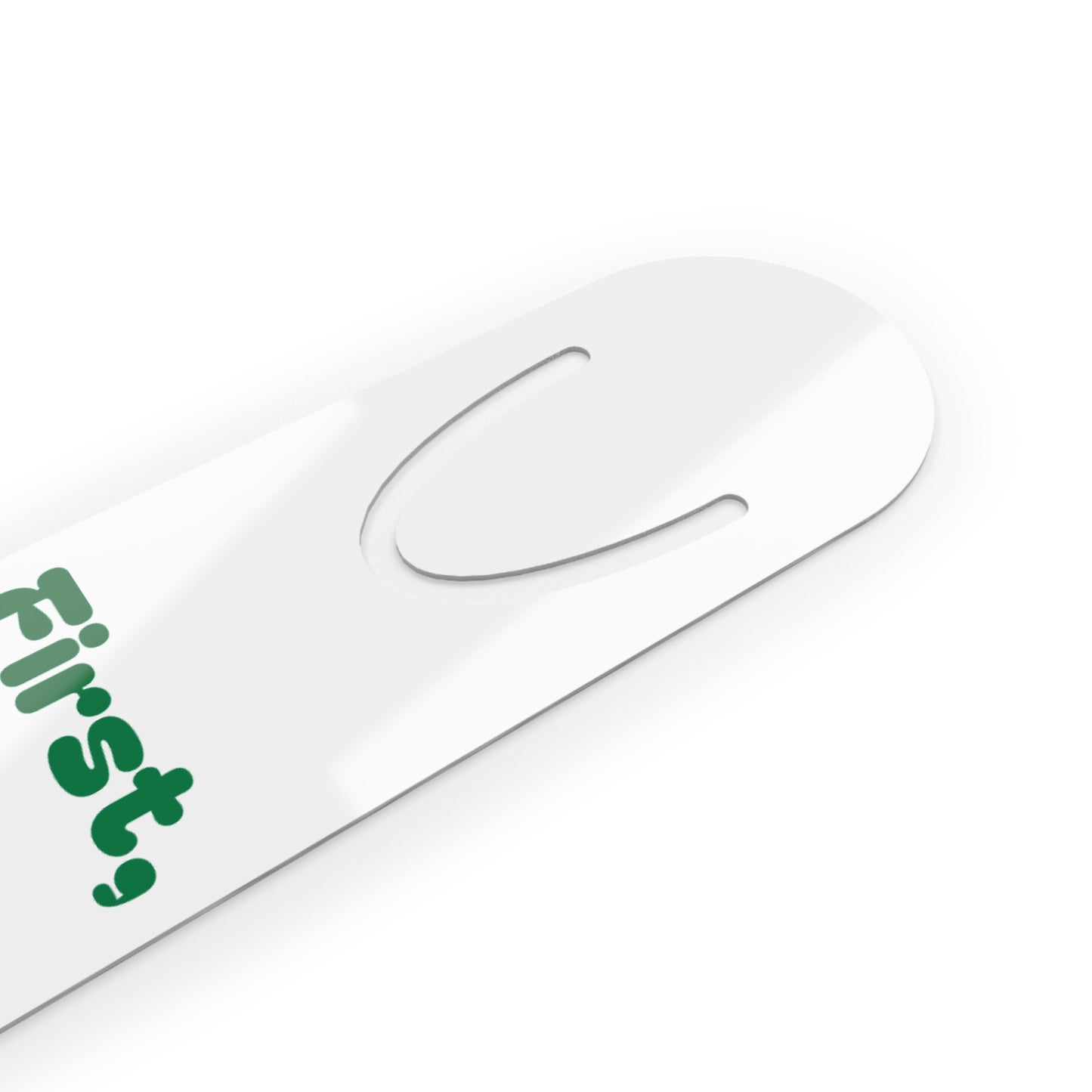First Do No Harm Green Bookmark