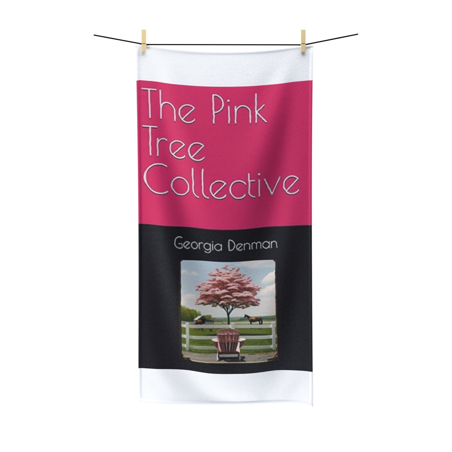 The Pink Tree Collective Cover Polycotton Towel