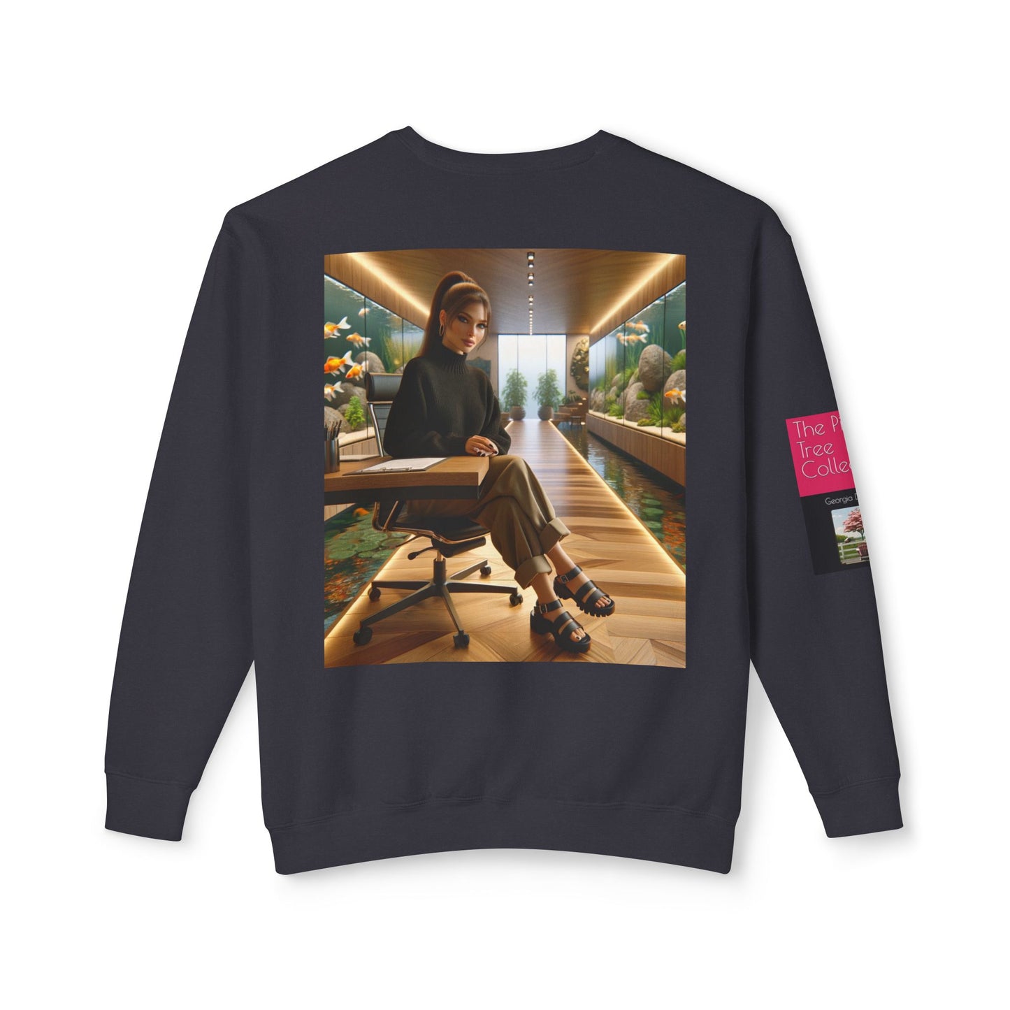 Exit Strategy Unisex Lightweight Crewneck Sweatshirt