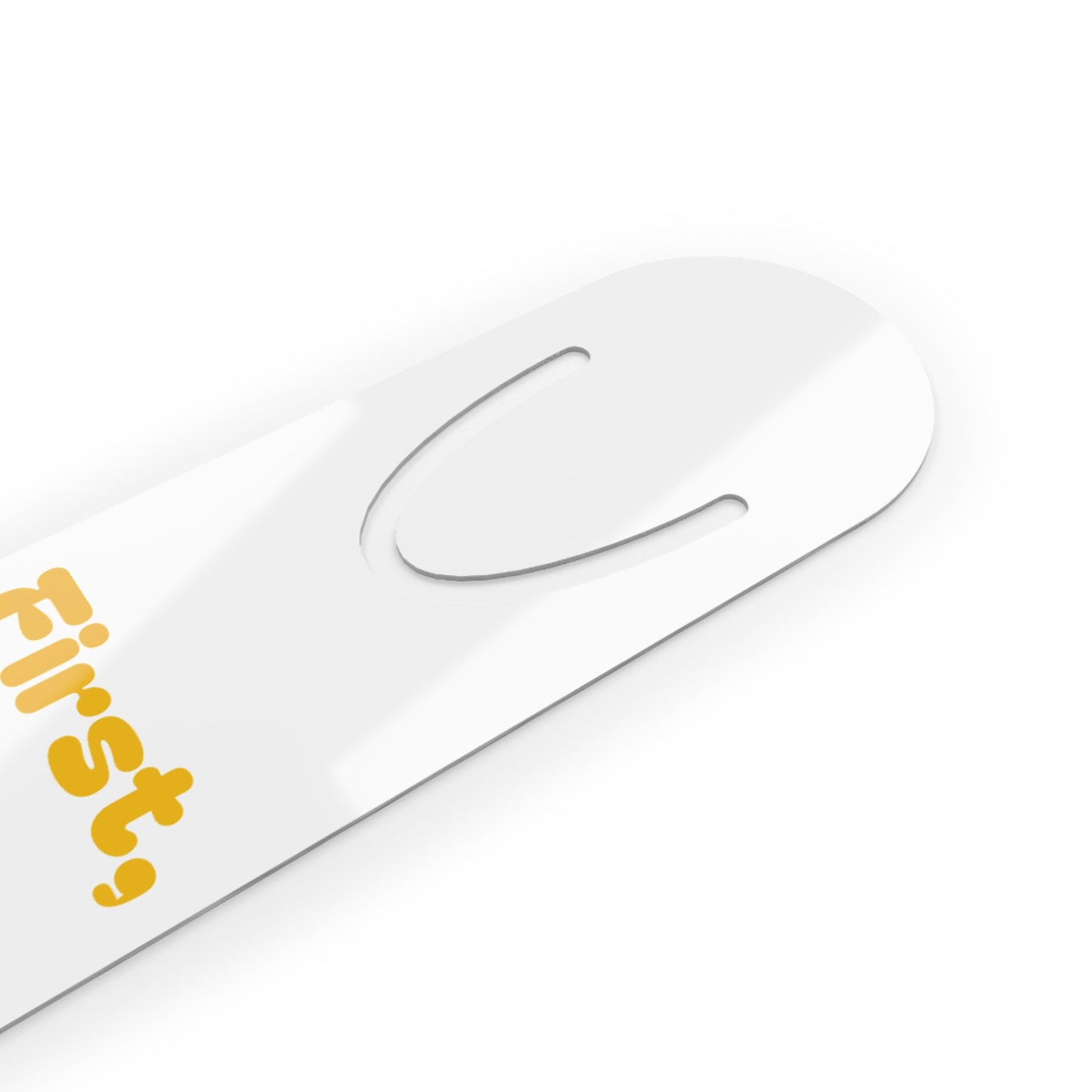 First Do No Harm Yellow Bookmark