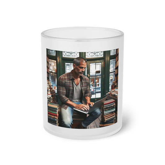 Fight Of Ideas Frosted Glass Mug