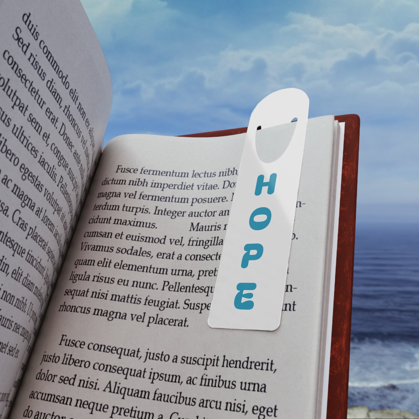 Hope Bookmark  Blue