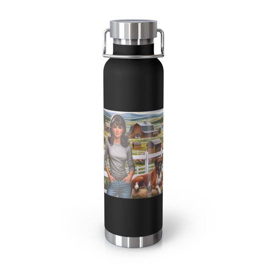 PRN Copper Vacuum Insulated Bottle, 22oz