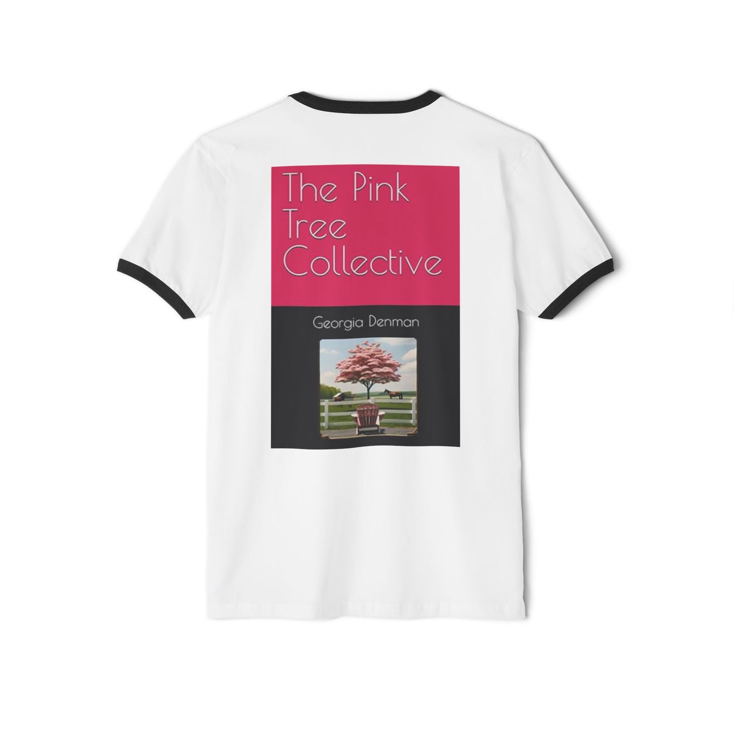 The Pink Tree Collective Unisex Cotton Ringer T-Shirt