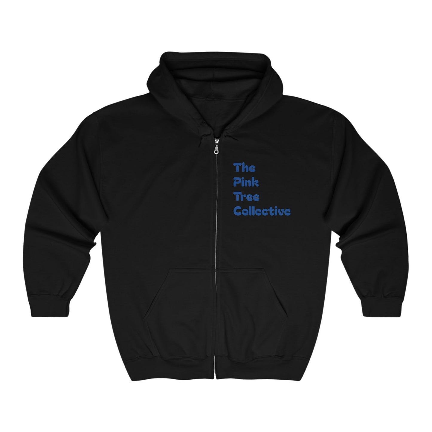 Making The Rounds Dark Blue Heavy Blend™ Full Zip Hooded Sweatshirt