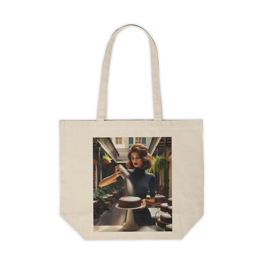 Spoonful Of Sugar Canvas Shopping Tote