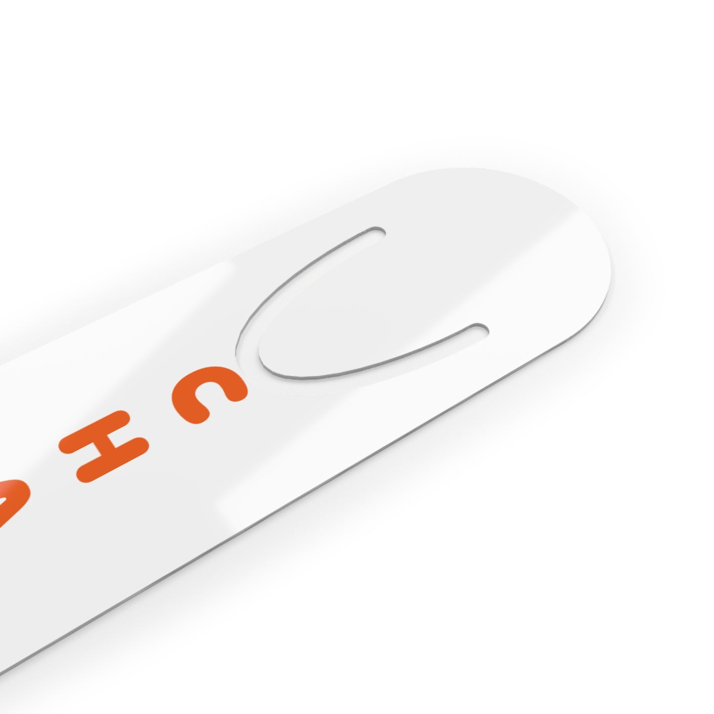 Charity Bookmark Orange