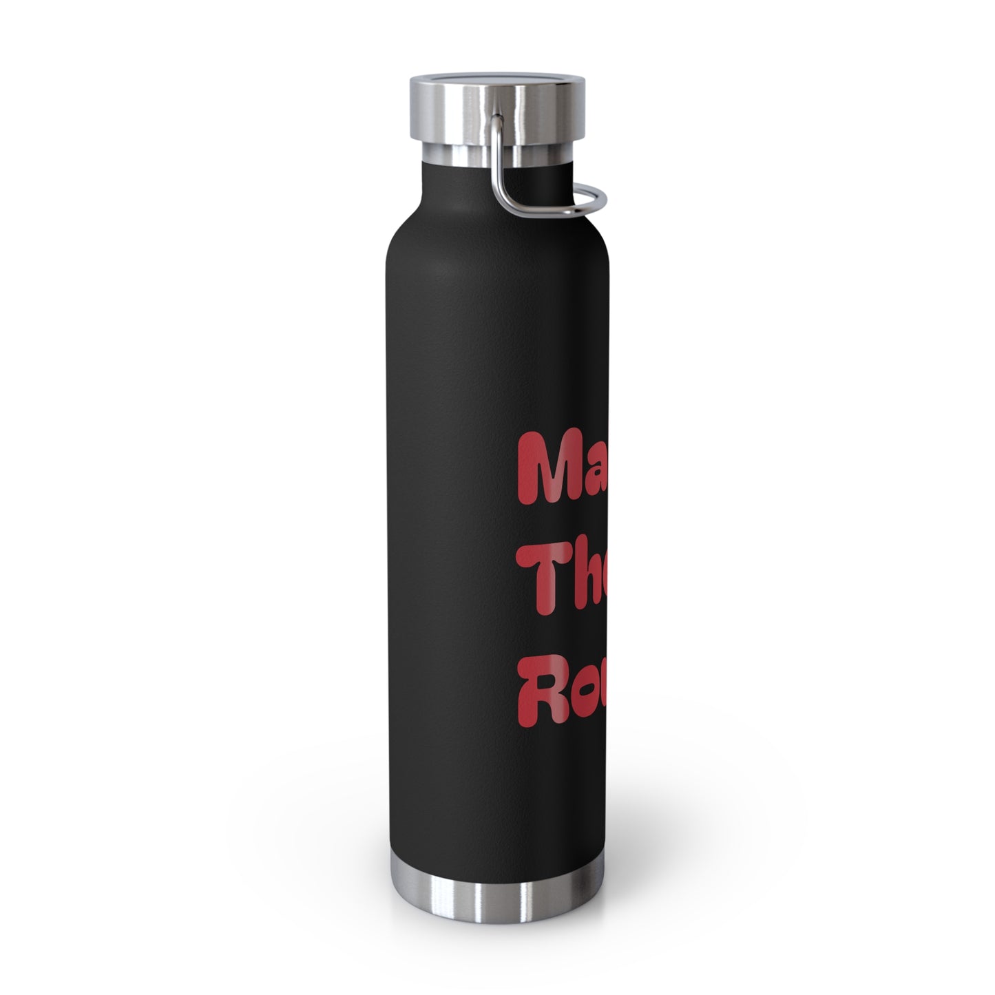 Making The Rounds Red Copper Vacuum Insulated Bottle, 22oz