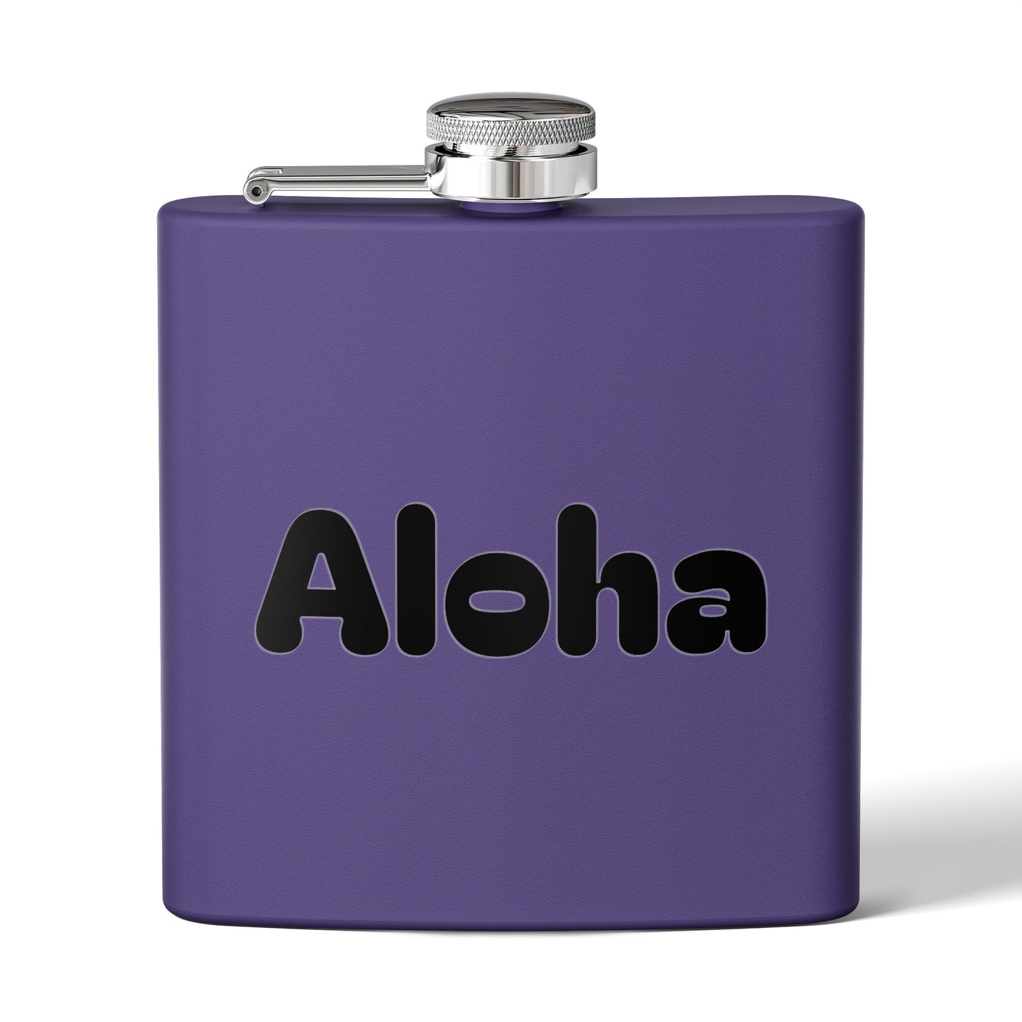 Aloha Stainless Steel Flask — 6oz Travel Hip Flask