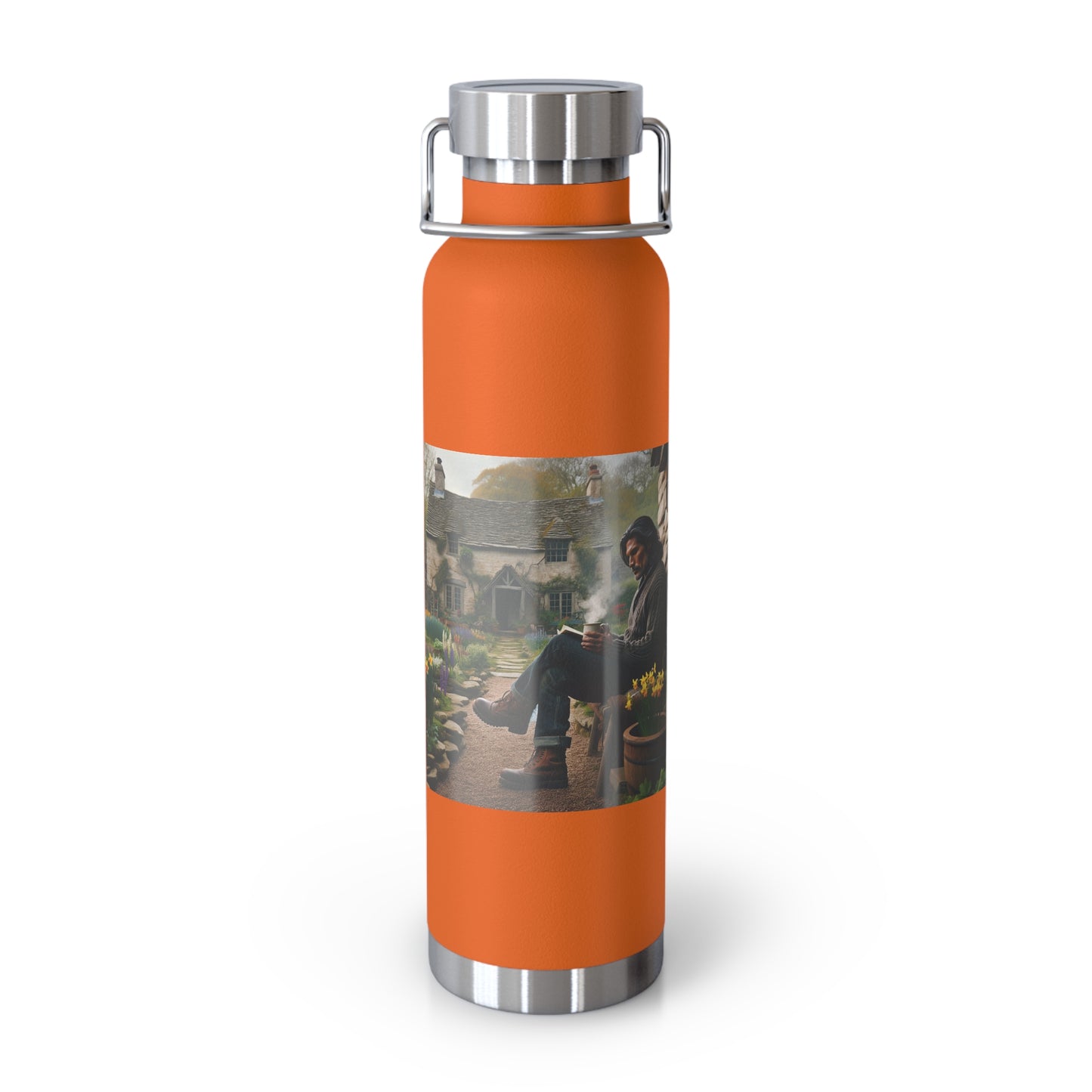 Out In Public Copper Vacuum Insulated Bottle, 22oz