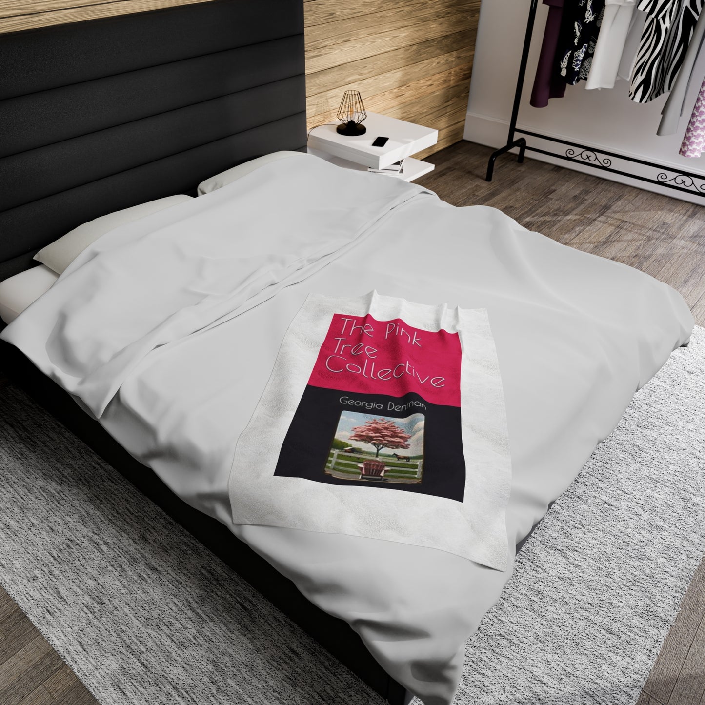 The Pink Tree Collective Cover Velveteen Plush Blanket