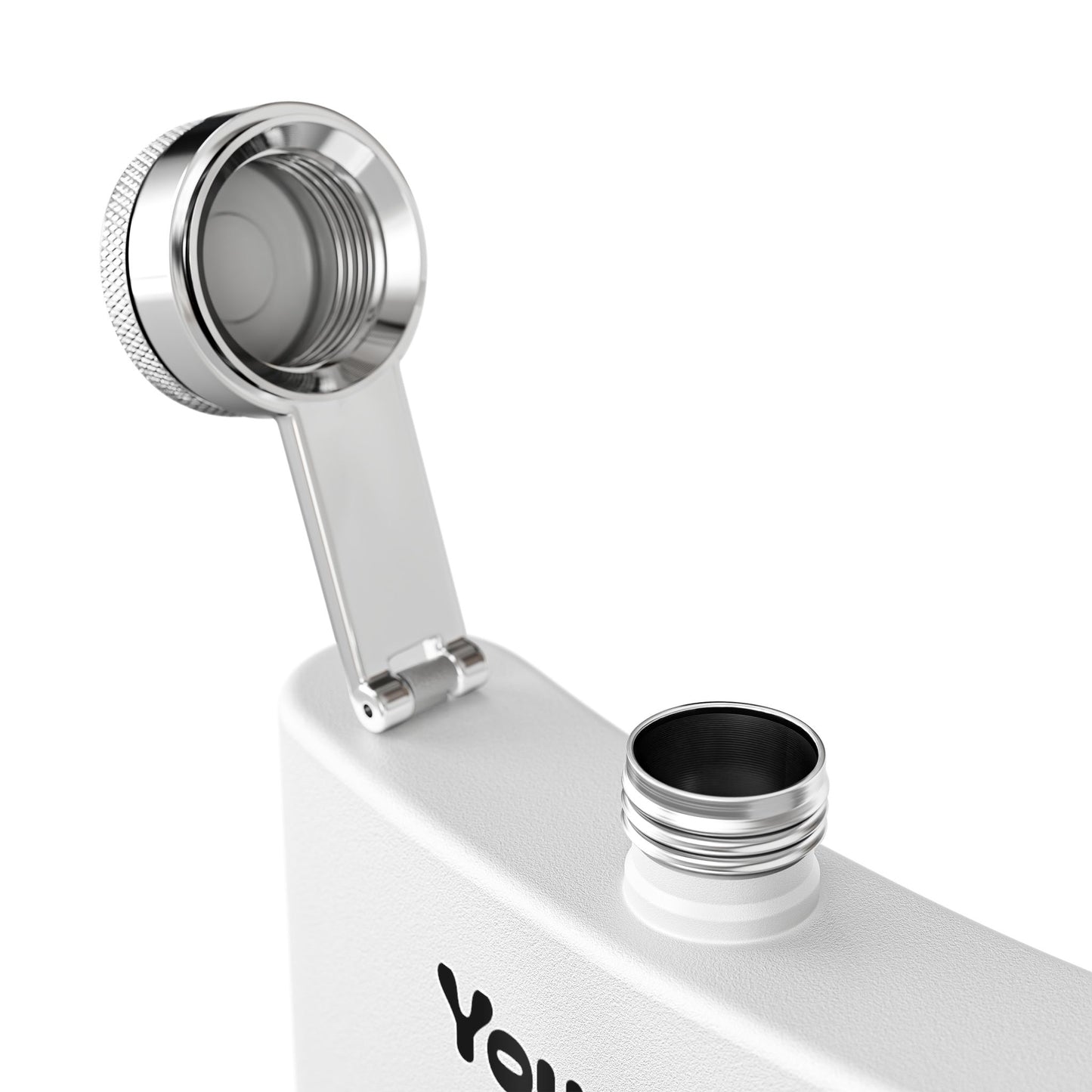 6oz Stainless Flask — "You Are Not in My Venn Diagram" Funny Geek Hipster Gift