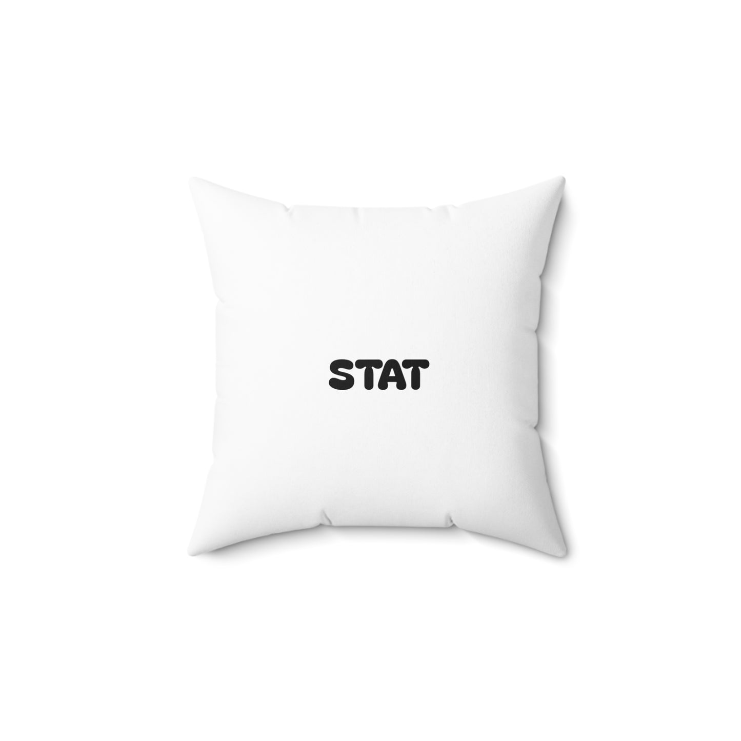 STAT Spun Polyester Square Pillow