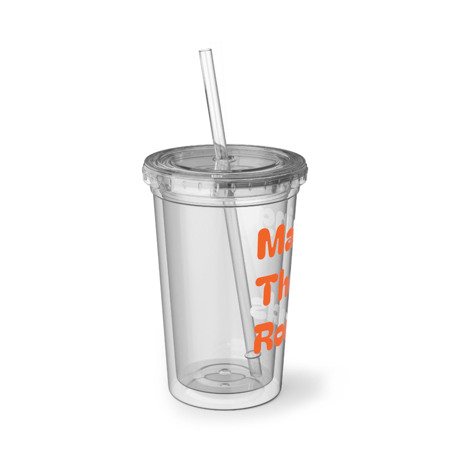 Making The Rounds [Orange] Suave Acrylic Cup