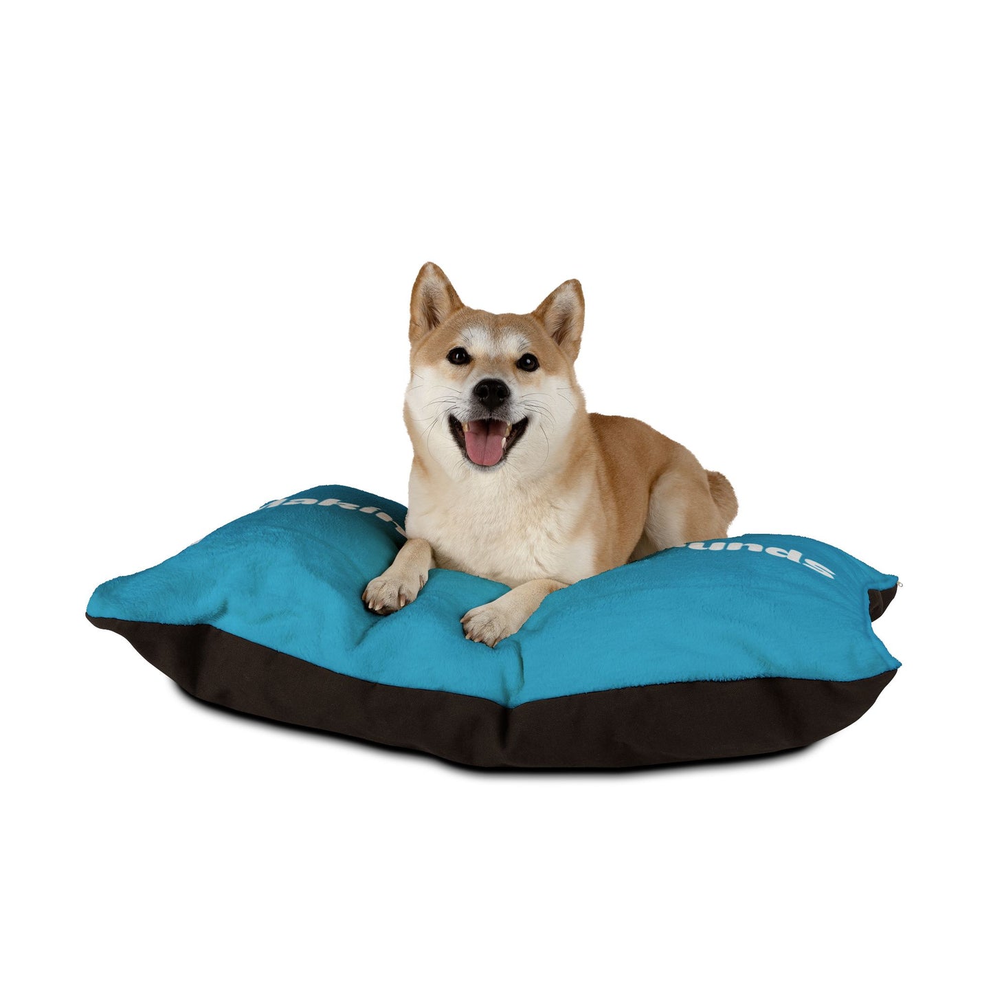 Making The Rounds Bright Blue Pet Bed