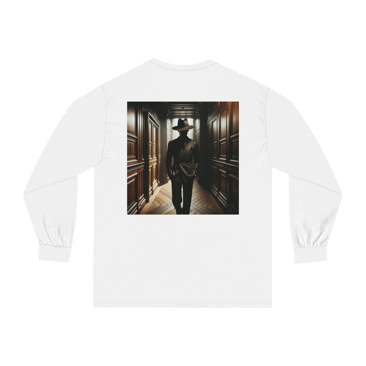 Shadowy Figure Unisex Classic Long Sleeve T-Shirt