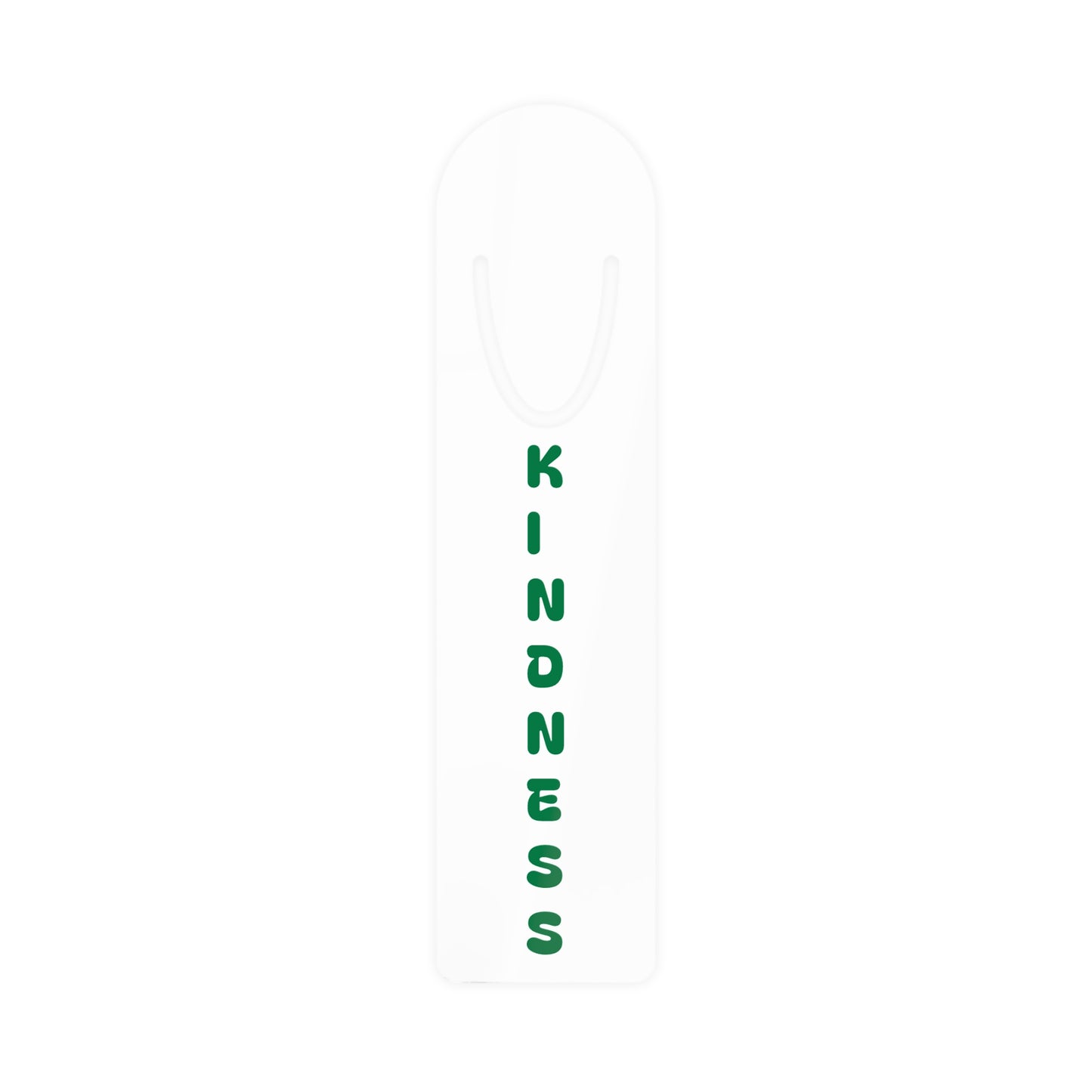 Kindness Bookmark Green