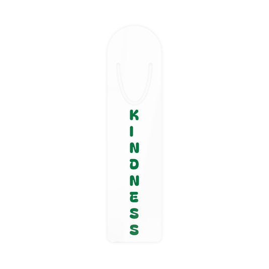 Kindness Bookmark Green