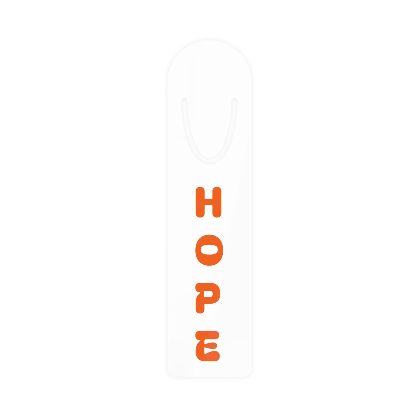 Hope Bookmark  Orange