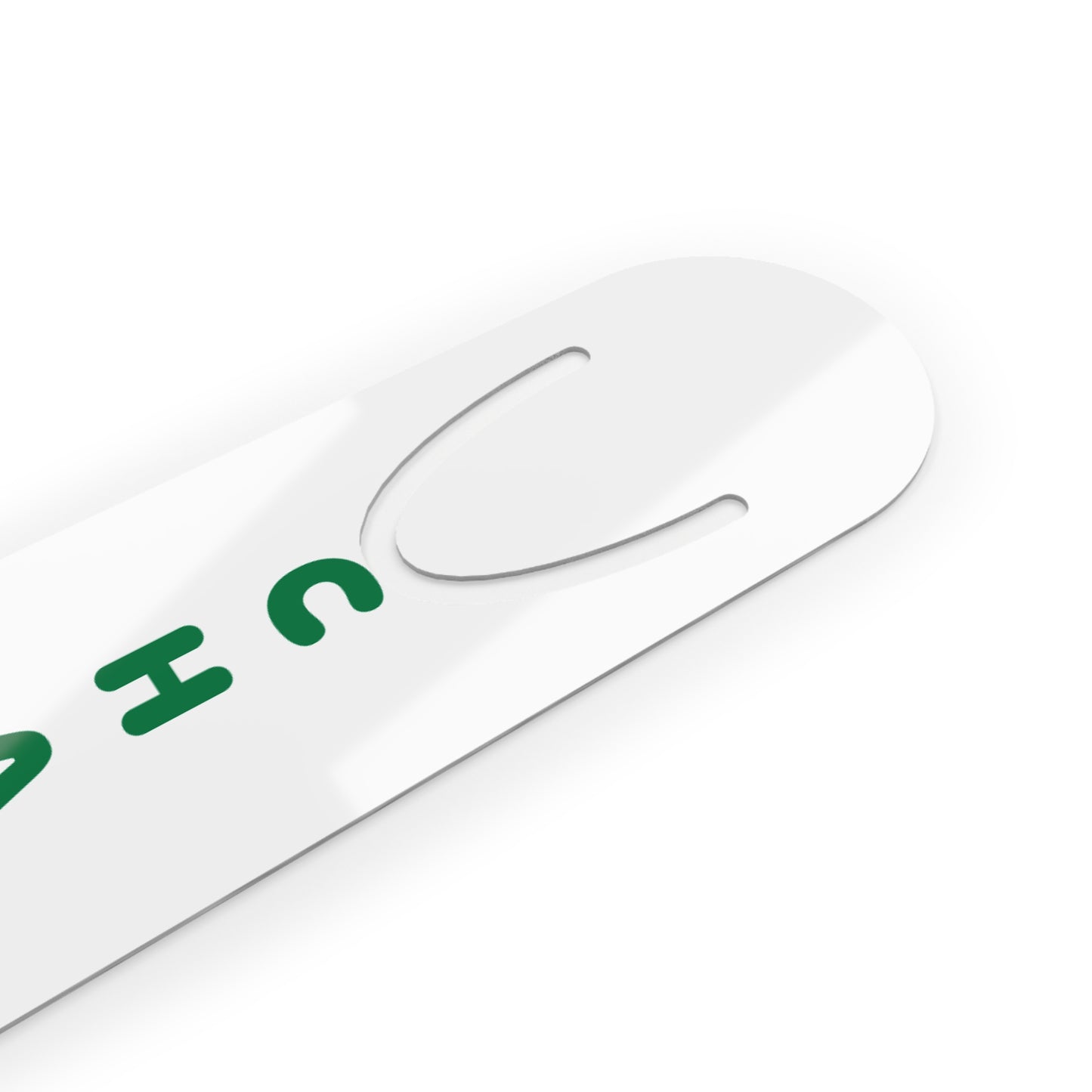 Charity Bookmark Green