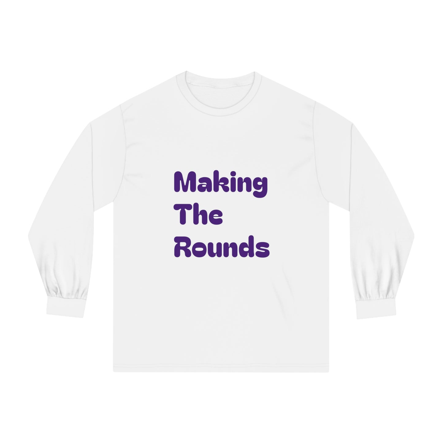Making The Rounds Purple Unisex Classic Long Sleeve T-Shirt