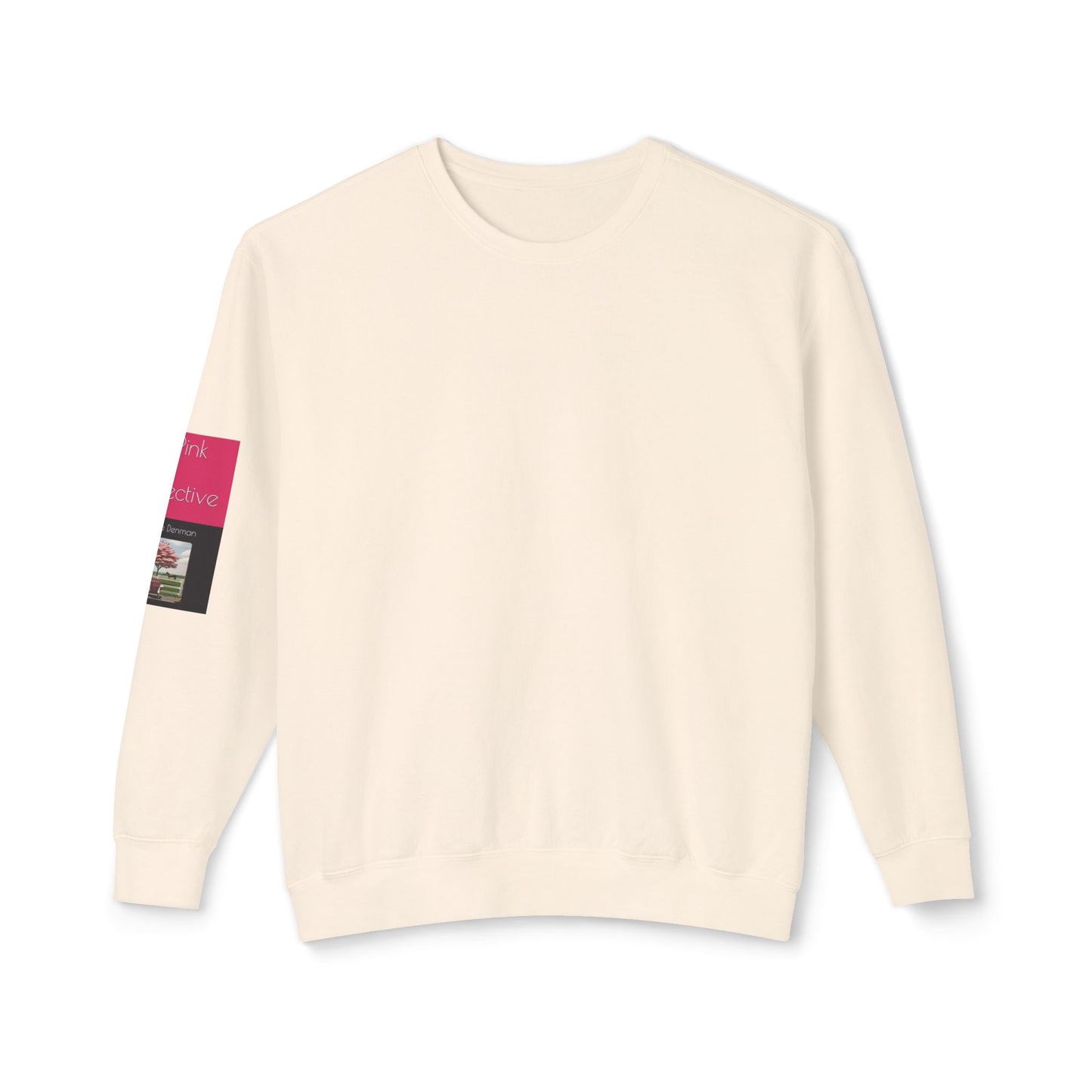 The Pink Tree Collective Cover Unisex Lightweight Crewneck Sweatshirt