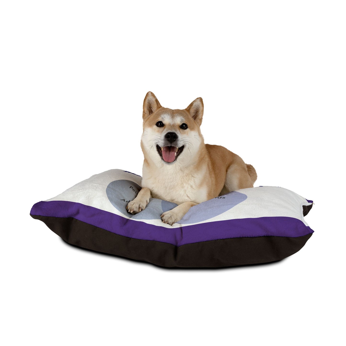 You Are The Center Of My Venn Diagram Purple Pet Bed
