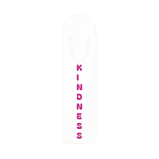 Kindness Bookmark Pink