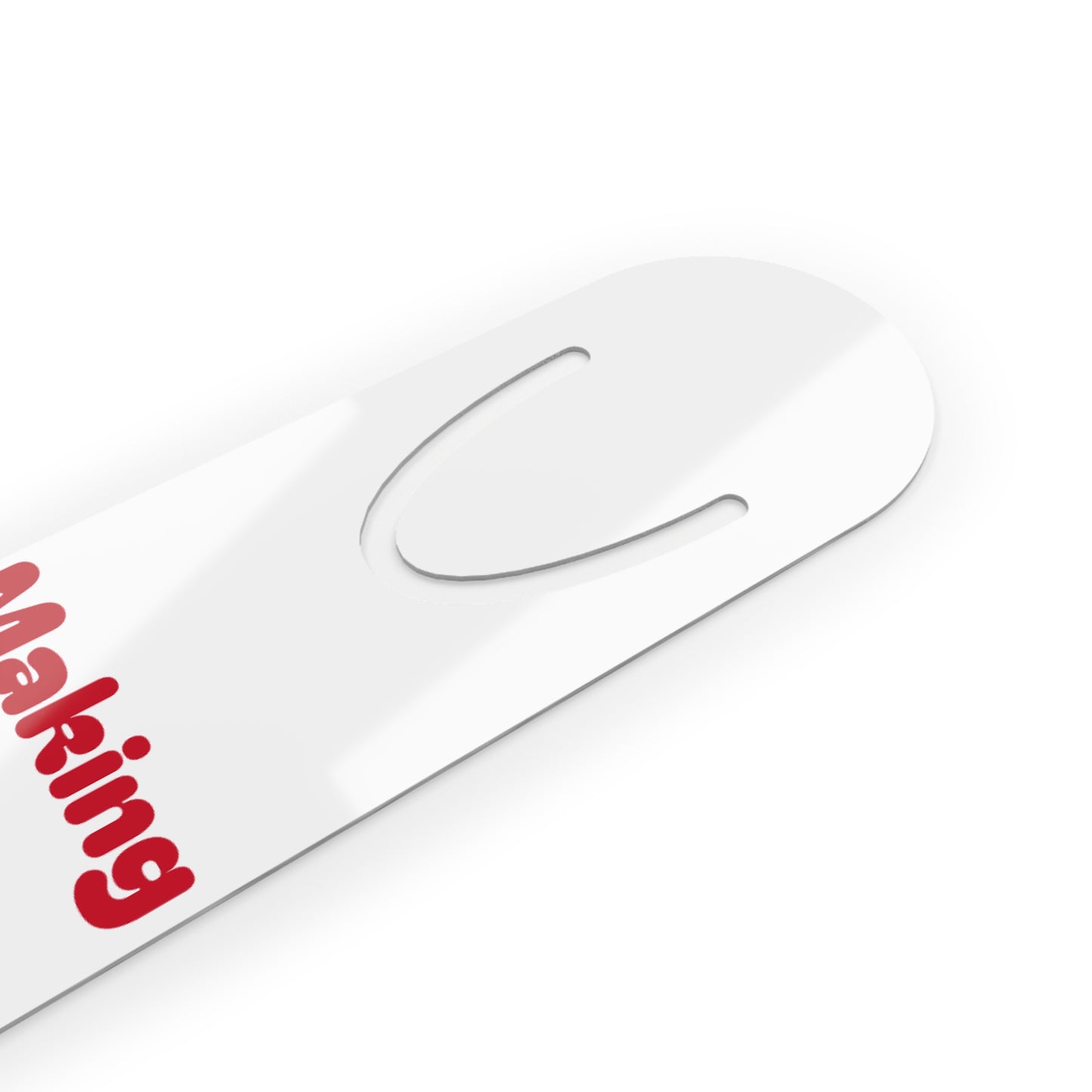 Making The Rounds Red Bookmark