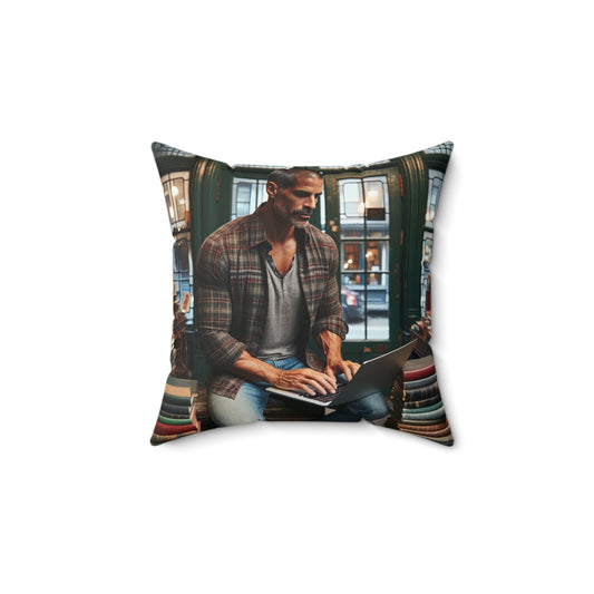 Flight Of Ideas Spun Polyester Square Pillow