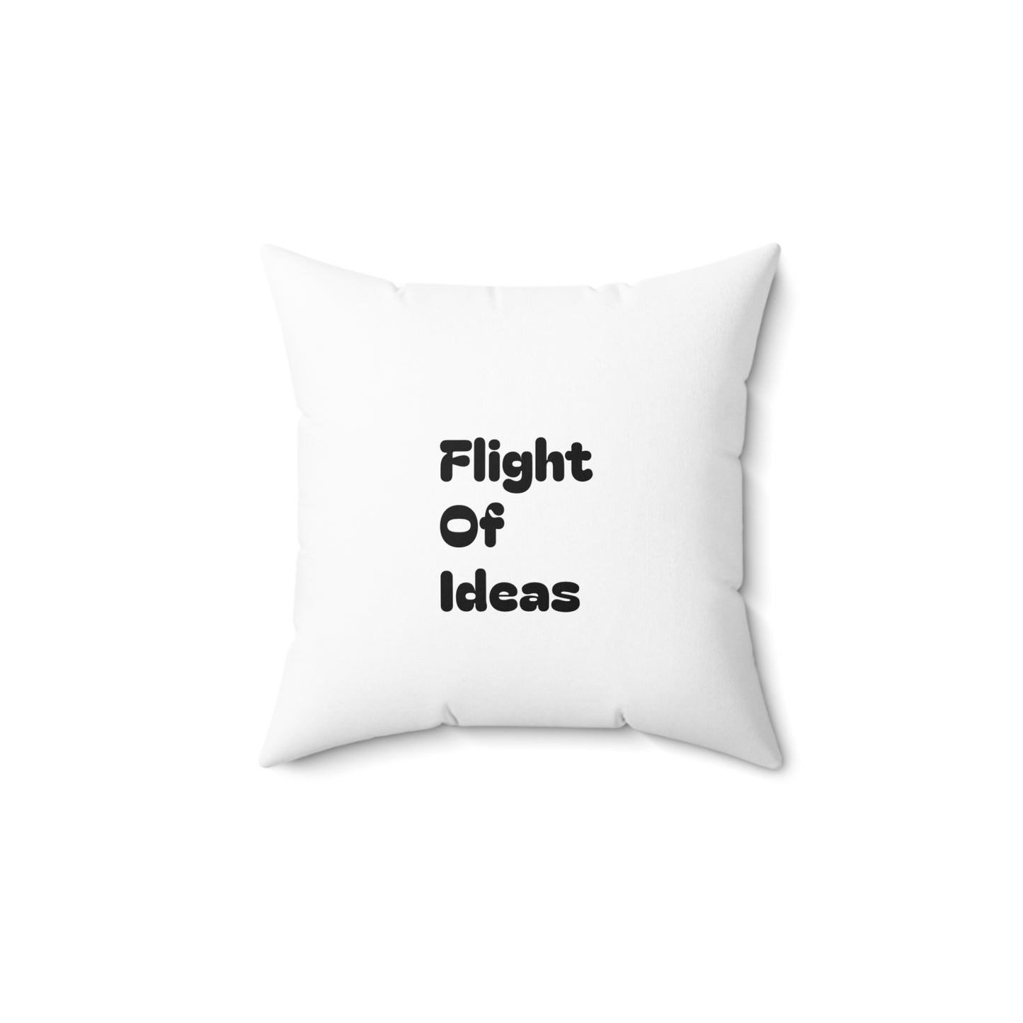 Flight Of Ideas Spun Polyester Square Pillow