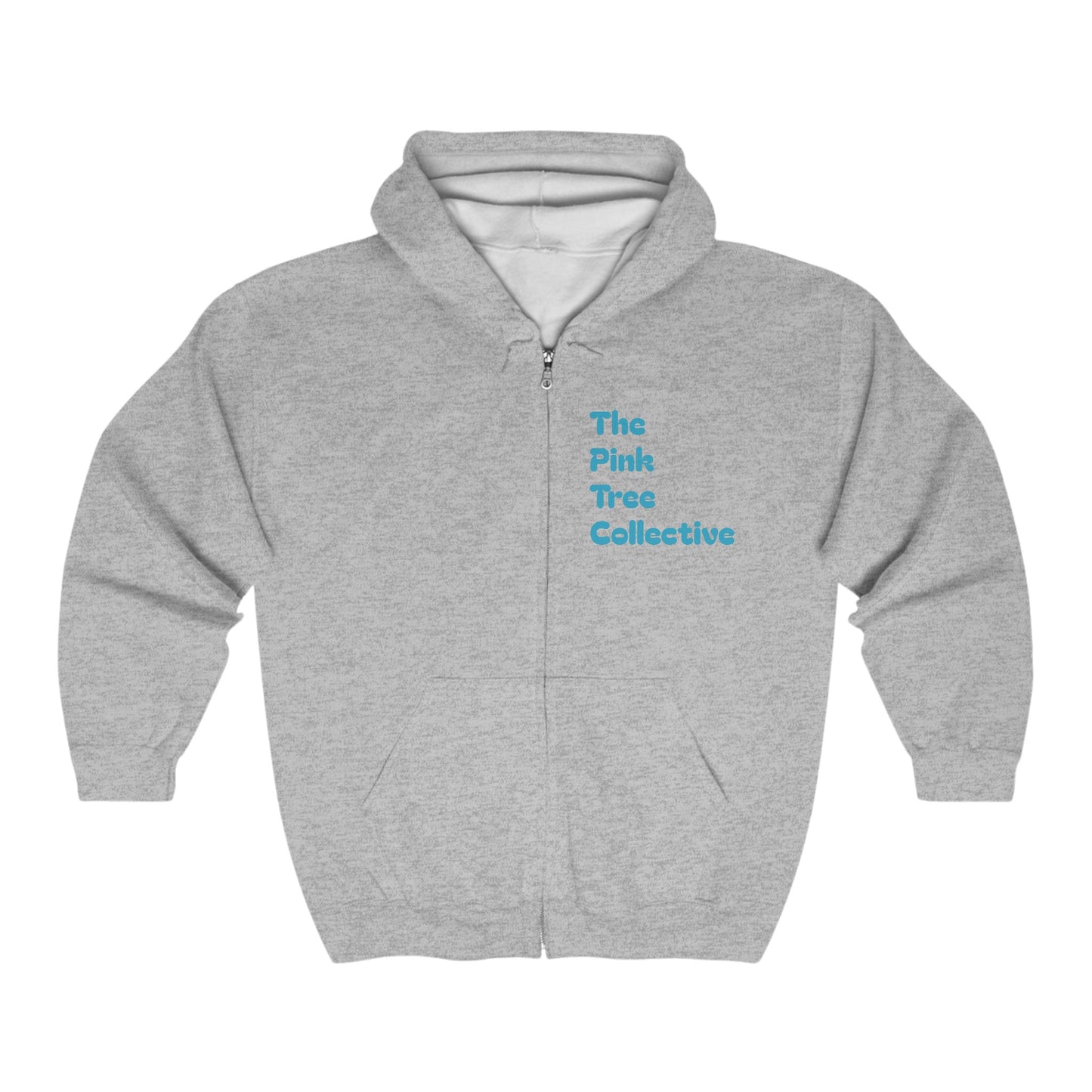 Making The Rounds Blue Unisex Heavy Blend™ Full Zip Hooded Sweatshirt