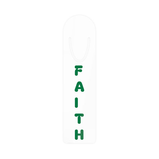 Faith Bookmark -- Green