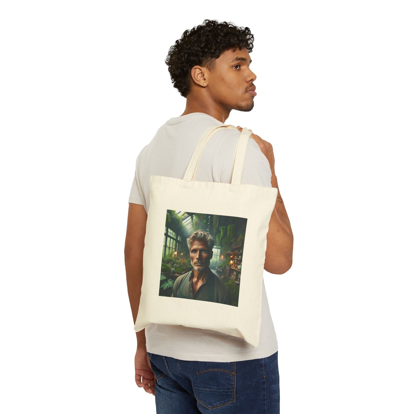 Tote Bag — 'Genuine Adventure' Botanical Cover & Portrait Canvas Tote
