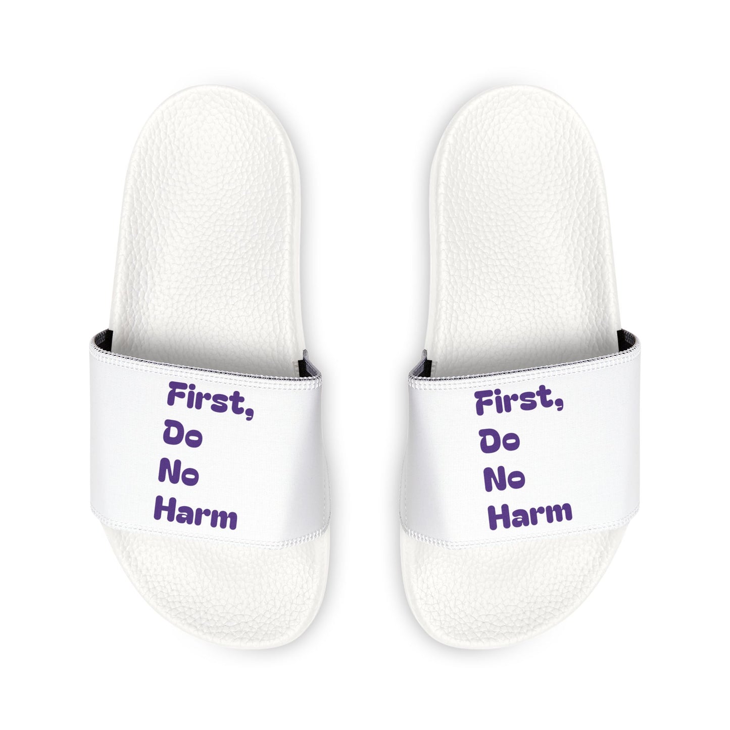 First Do No Harm Purple Women's Removable-Strap Sandals