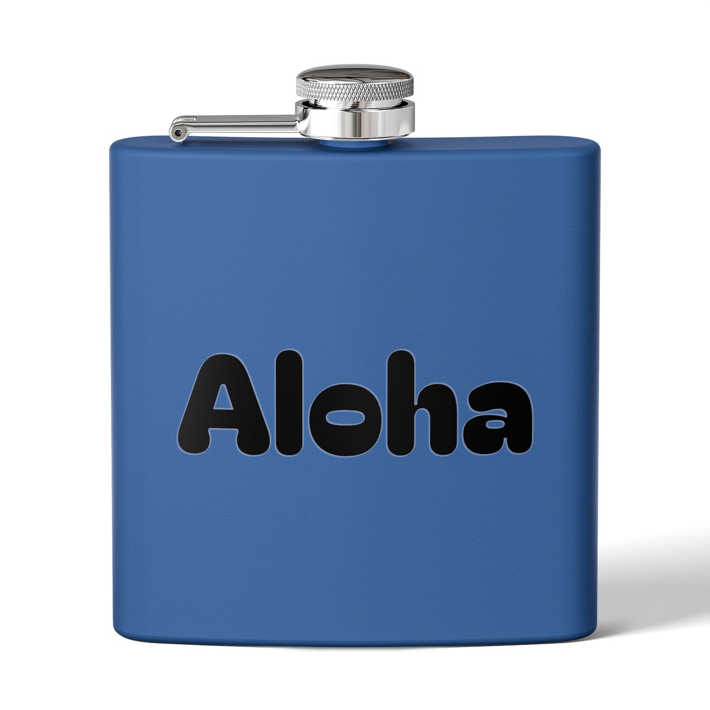 Aloha Stainless Steel Flask — 6oz Travel Hip Flask