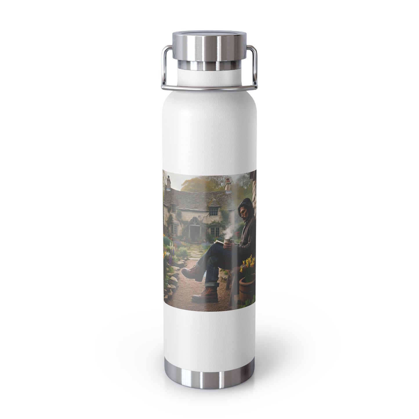 Out In Public Copper Vacuum Insulated Bottle, 22oz