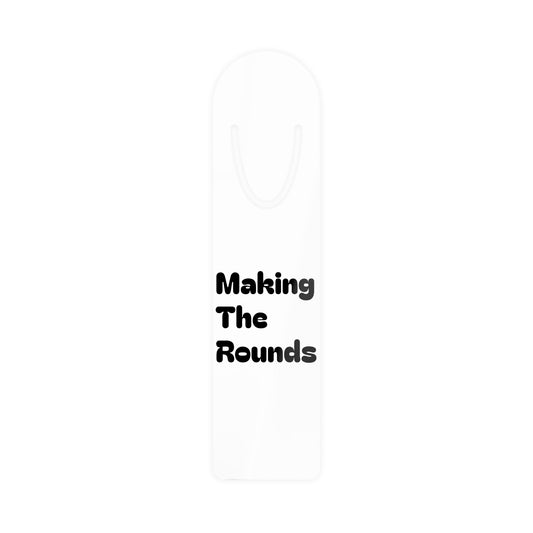 Making The Rounds Black Bookmark