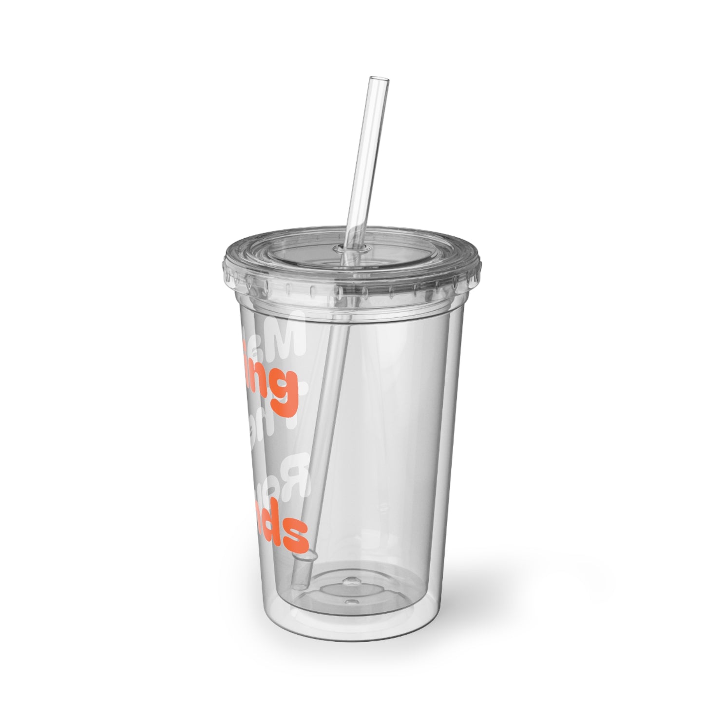 Making The Rounds [Orange] Suave Acrylic Cup