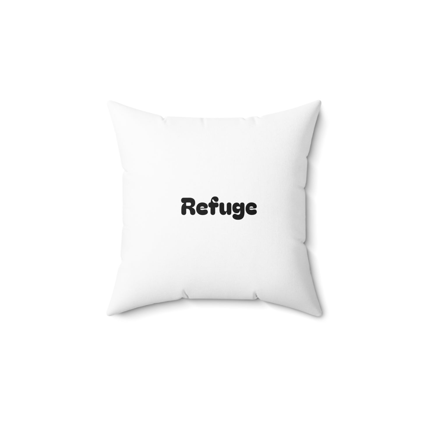 Refuge Spun Polyester Square Pillow