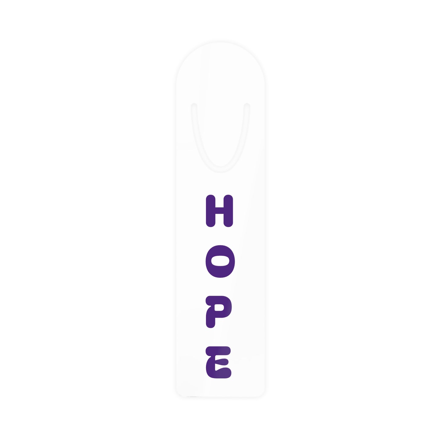 Hope Bookmark  Purple