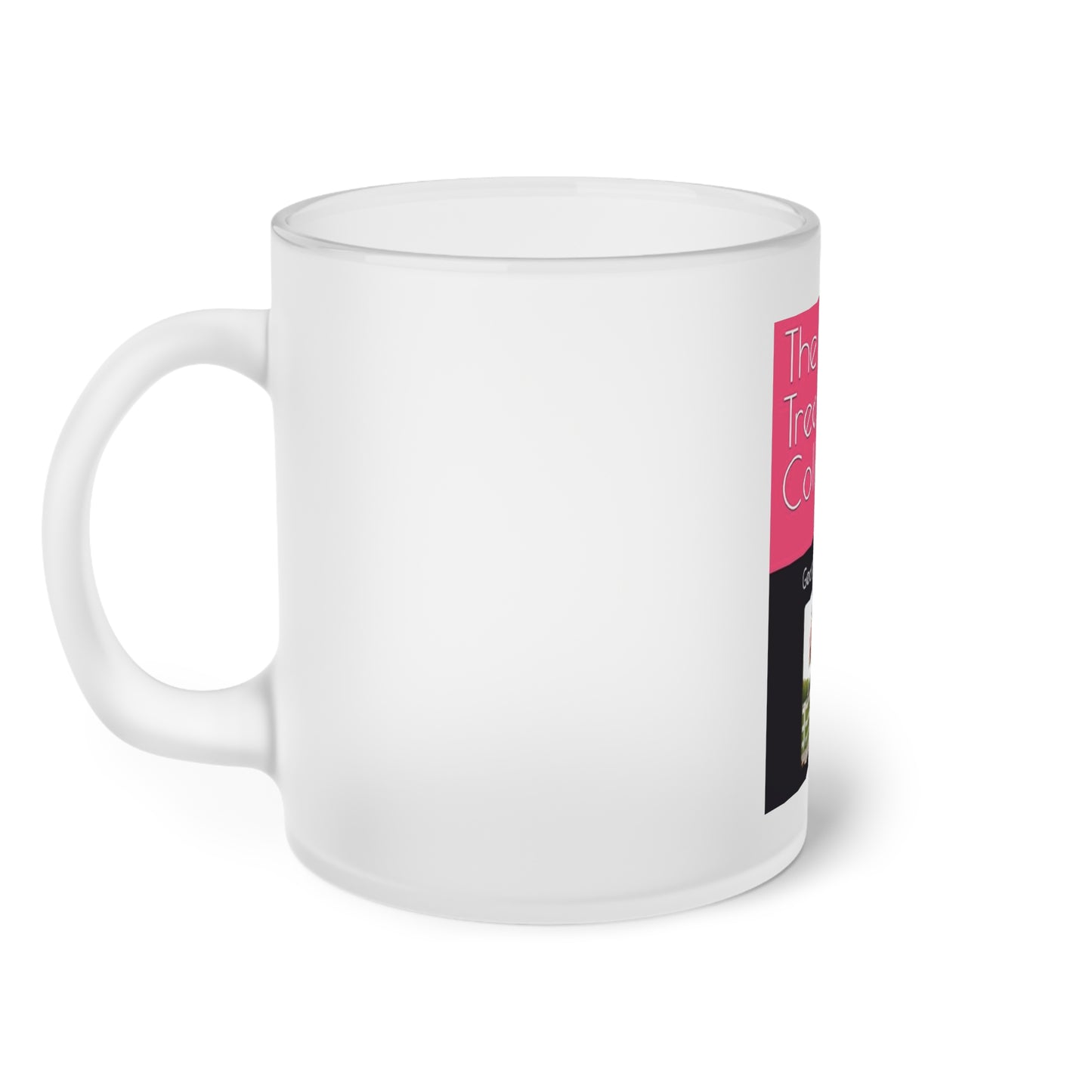 The Pink Tree Collective Cover Frosted Glass Mug