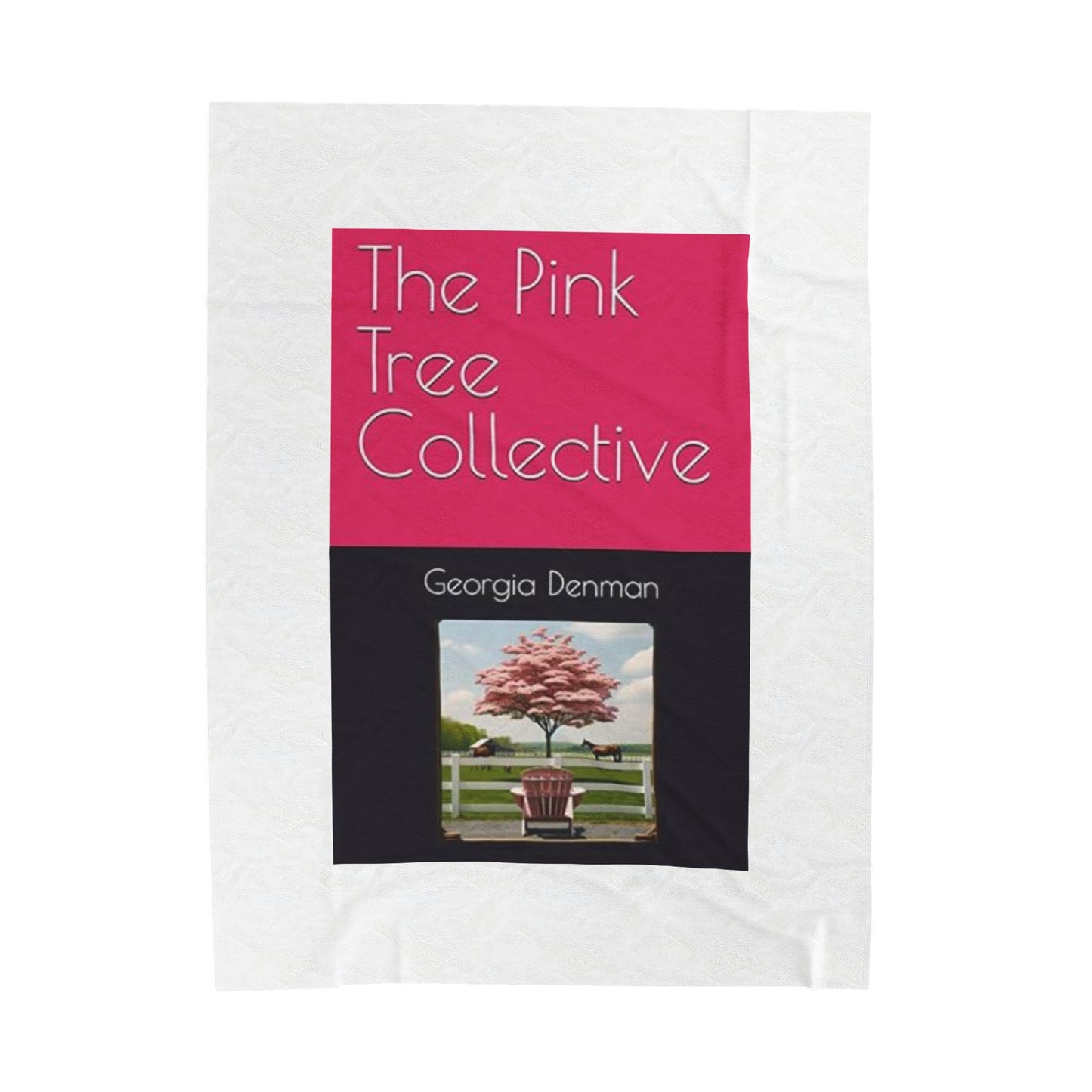 The Pink Tree Collective Cover Velveteen Plush Blanket