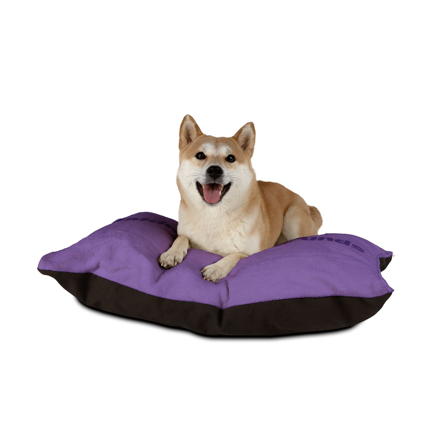 Making The Rounds Light Purple with Dark Purple Pet Bed