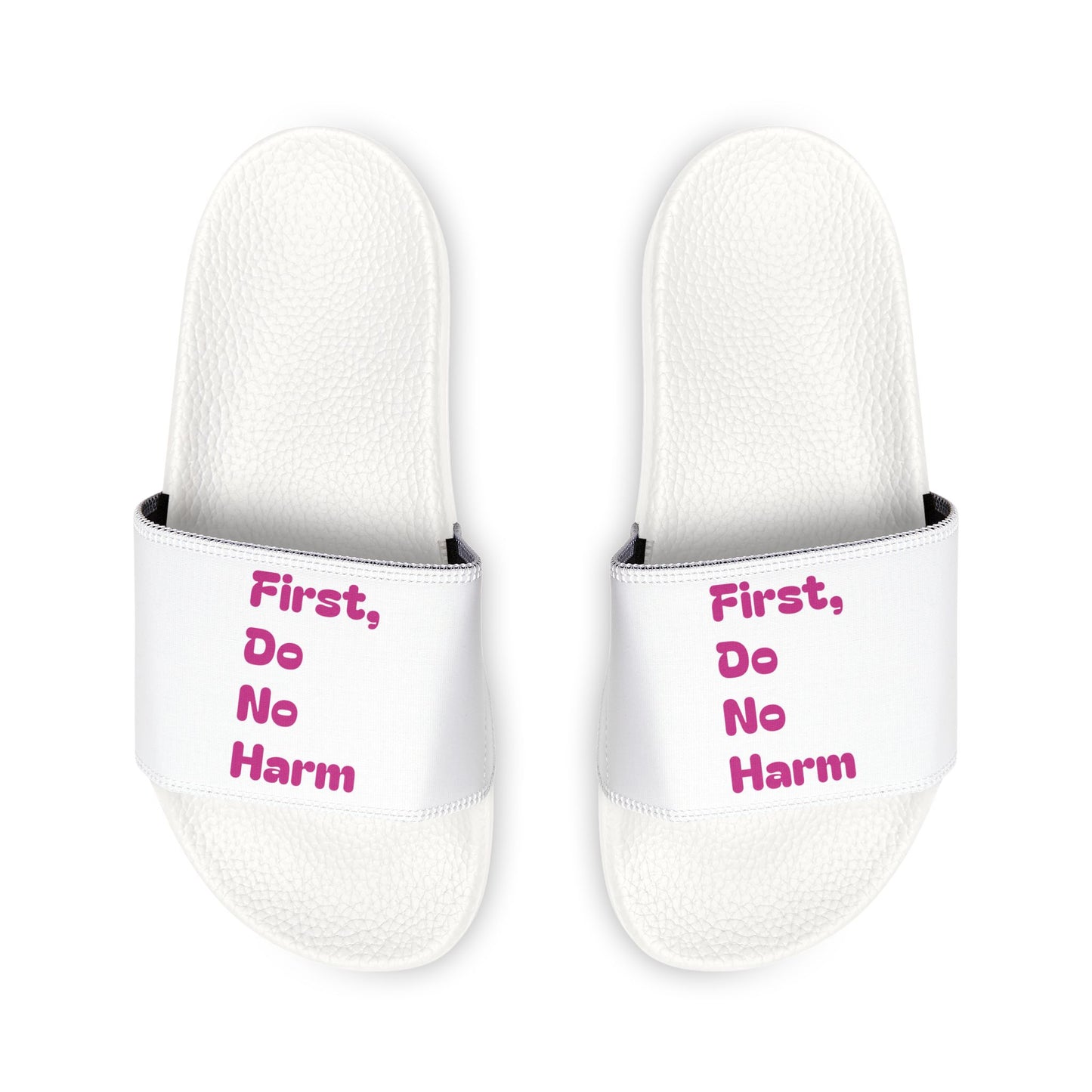 First Do No Harm Pink Women's Removable-Strap Sandals