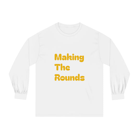 Making The Rounds Yellow Unisex Classic Long Sleeve T-Shirt