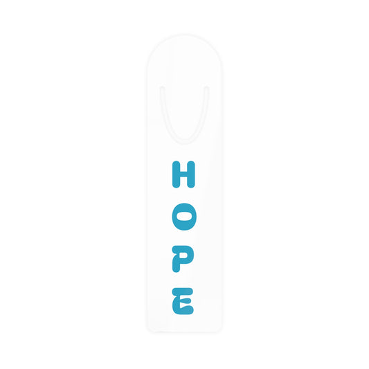 Hope Bookmark  Blue