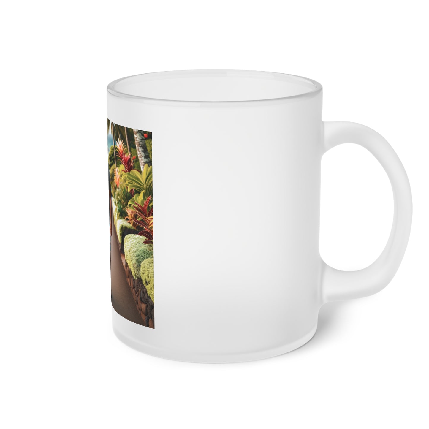 Tincture Of Time Frosted Glass Mug